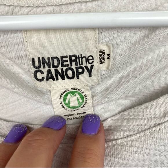 Organic Cotton White Tee  - Picture 3 of 4